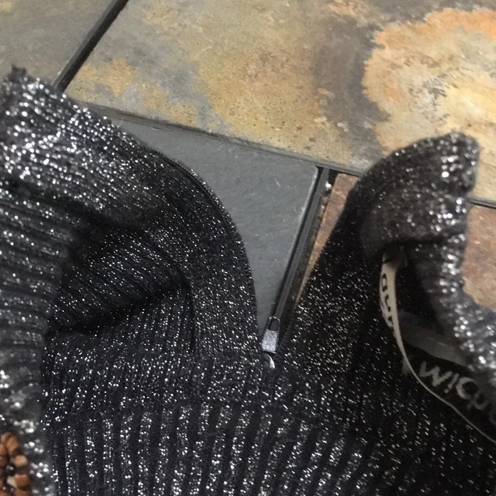 Lauren Michelle Beaded sweater. Size small